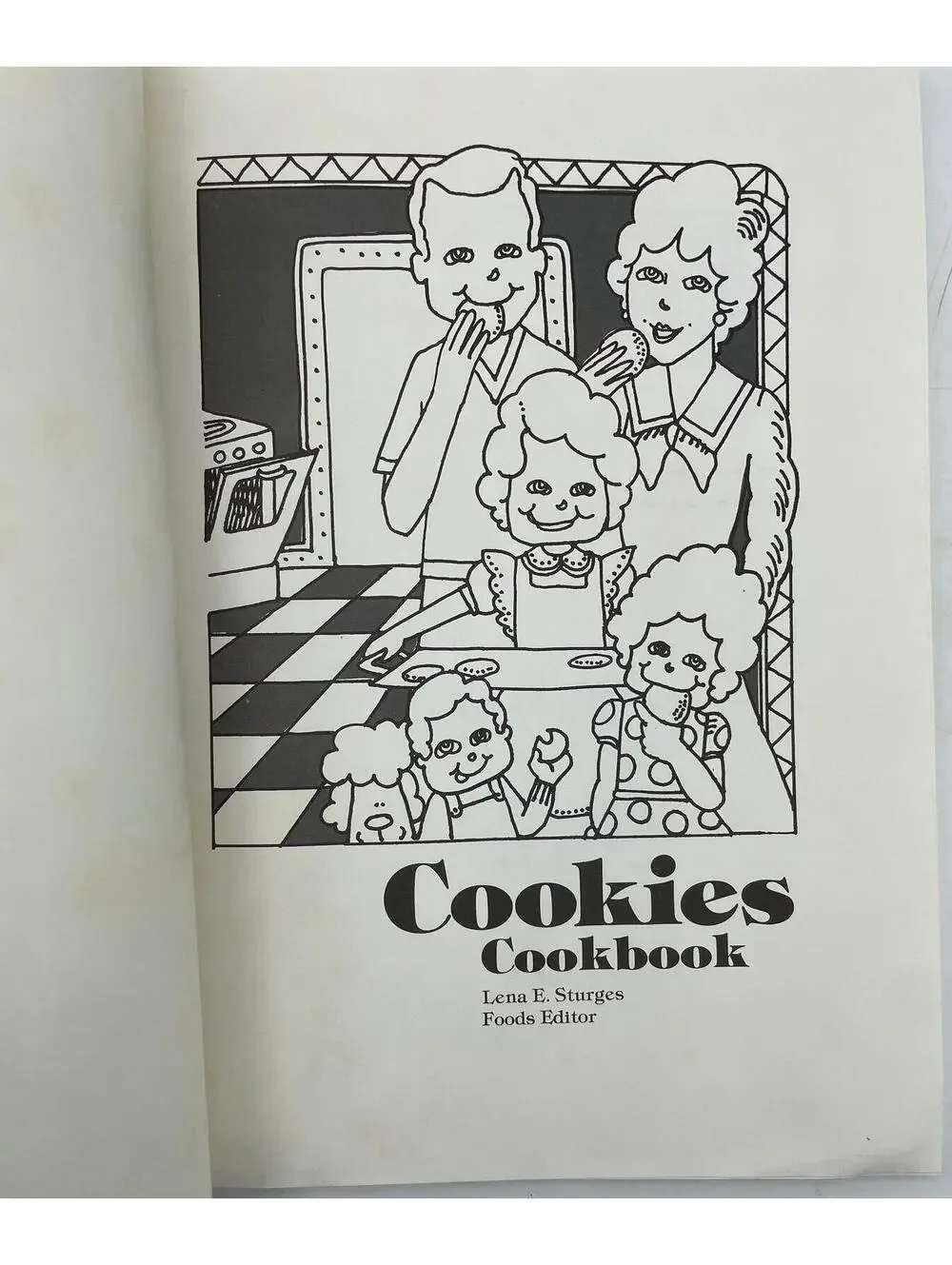Vintage 1970s Southern Living Cookies Cookbook: Softcover Recipe Book